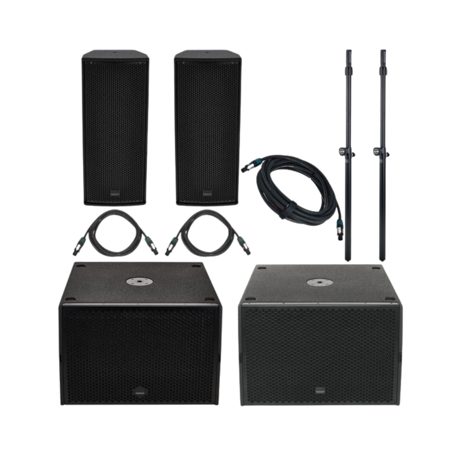 Seeburg PA Set – 2× A3 Top + 2× G-Sub1501